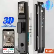 Smart Biometric Door Lock Tuya Security Fingerprint Password Electronic Unlock