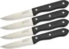 BBQ Buddy Steak Knives Set of 4 - Serrated Knives for Barbecue Steaks- Full T...