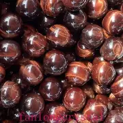 2.2lb Natural Red Tiger's eye Ball Quartz Crystal Polished Sphere healing 35mm+