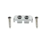 Musiclily Pro Chrome 25mm Brass 5 String Bass Slotted String Guide Retainer Tree