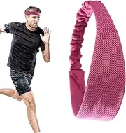 [Generic] Sweat Headband - Gym Exercise Sweatband,Non-Slip Ergonomic Sports Headbands for Mountaineering, Cycling, Yoga, Workout, Fitness, Running