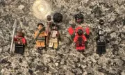 LEGO 76214 Super Heroes Minifigure Ironheart Panther Okoye M’Baku King Namor Fig