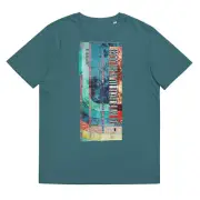 Jupiter 8 inspired roland classic synth Unisex eco friendly cotton t-shirt