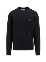 [Golden Goose] Golden Goose-Cotton Sweatshirt With Iconic Frontal Star-Uomo XXL