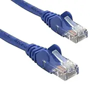 8Ware 50cm Male RJ45 Cat5e Network Ethernet LAN Cable/Connector Lead Cord Blue