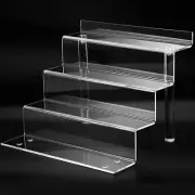 Clear Acrylic Display Riser Shelf for FUNKO POP Perfume Organizer Display Stand