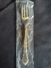 GOLDEN ROYAL CHIPPENDALE 6 3/4" SALAD FORK(s) by Oneida Stainless - nib