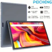 10.1inch Android 12/15 Tablet Quad-Core 4GB+32GB Wifi 6 IPS HD 6000mAh Type-C
