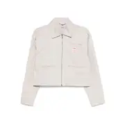 [Adidas] Adidas AOP Cropped Jacket S NEUTRALS