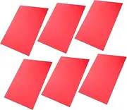 Angoily 6 Pack Red PVC Acrylic Sheets Light Diffuser Filters for Photography