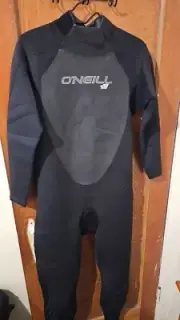 O'Neill Epic 3/2 mm Back Zip Full Wetsuit - Size Men's XLS in Blk/Blk