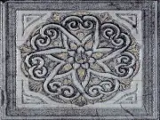 Art Vivid Color Mural Ceramic Backsplash Star Motif Tile #3002
