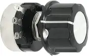 Aexit RV24YN20S (Control electrical) 10K ohm Single Turn Carbon Film Rotary Taper Potentiometer (18ry53qf49) w Knob