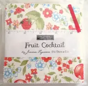 MODA "Fruit Cocktail" by Joanna Figueroa, Fig Tree. Charm Packs (42pcs) 5" x 5"