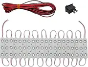 60 LEDs Van Interior Light, 12V Super Bright Car LED Ceiling Lighting Kits, Waterproof White Lighting Dome Lamp for Car Van RV Truck Boats Bus Camper, Universal Car Accessories (60 LEDs)