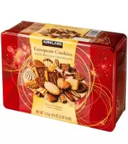 Kirkland Signature European Cookies Belgian Chocolate Assortment Biscuit 49.4 Oz