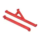 (Red)Alloy Chassis Support Linkage Brace Set For LOSI Lasernut U4 Tenacity EO