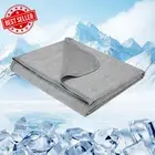 Cooling Blanket Twin Arc-Chill Q-Max>0.4 Lightweight Summer Throw 150x200cm Grey