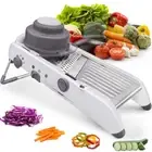 Professional Mandolin Slicer Adjustable Thickness Chopper Fruit Vegetable Peeler