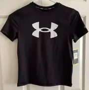 NEW NWT Under Armour Rash Guard Shirt UPF 50 Small YSM Youth