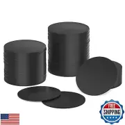 100pcs Black NFC Tags NTAG215 NFC Cards 25mm(1 inch) Water Proof NFC Tags Wor