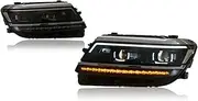 Car Lights Compatible For VW Tiguan Headlight 2017-2021 LED Projetor head Lamp Daytime Running Light Automotive Accessories(LH)