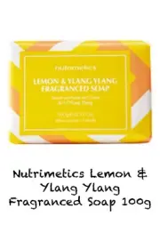 Nutrimetics Lemon & Ylang Ylang Fragranced Soap 100g