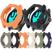 Watch Case TPU Half-wrap Skeletonized Cover Screen Protector for Ticwatch Pro5