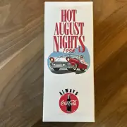 Coca Cola 1995 HOT AUGUST NIGHTS COLLECTIBLE BOTTLE