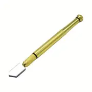 Anti-slip Metal Handle Glass Cutter: Precision Cutting with Diamond Tip