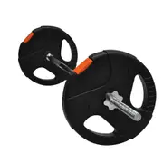 Total 23kg - Barbell Weight Set - 180cm Barbell Bar + 7.5kg x 2 Weight Plate