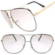 Classic Retro Old School 80s 90s Gold Reader 1.00 Reading Glasses