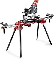 Baumr-AG DBR-255 Dual Compound 10" Mitre Saw and Adjustable Folding Stand