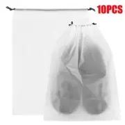 10PCS Boot Shoe Toy Storage Drawstring Bag Travel Organizer Large Dust-proof
