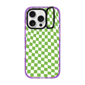 iPhone 16 Pro Impact Ring Stand Case MagSafe Compatible CHECKERS