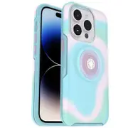 OtterBox Apple iPhone 14 Pro Otter + Pop Symmetry Series Case - Glowing Aura(Pink) (77-89731)