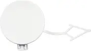 SAGGU for VW for Passat B8 2020-2021 3GD307441A Car Accessories, Rear Bumper Tow Hook Cap Towing Eye Cover Towing Eye Cover (Size : White Passenger Side)