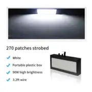 Stage Strobe Light, 270 LED Super Bright Flash Stage Lighting White Light for We