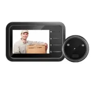 Vibe Geeks Electronic Anti-theft Doorbell Home Security Camera- Battery Powered
