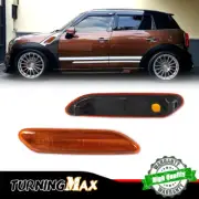 For Mini Cooper Countryman 2012-2017 R60 R61 Amber Fender Side Marker Light Pair (for: Mini)