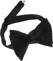 [ROMISBABA] Men Self Tie Bow Tie Classic Formal Accessory for Weddings Anniversaries Ceremonies Durable Elegant Design present for Him for Any Occasion