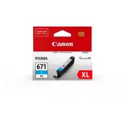 CANON CLI671XLC INK CARTRIDGE CYAN XL Suits Canon Pixma MG5760 / MG5765 / MG686