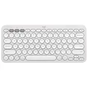 Logitech K380S Pebble Keys 2 Wireless Keyboard (White)