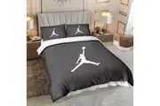 Jordon GREY Design Basketball Soft Quilt Doona Duvet Cover PIllowcase Set