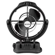 SIROCCO REPLACEMENT 12/24V GIMBAL FAN BLACK 3 SPEEDS REMOTE CARAVAN JAYCO PARTS