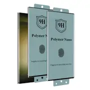 2PCS Ceramic HD Clear Nano Polymer Screen Protector For Samsung Galaxy S22 Ultra