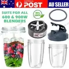 Replacement Parts for Nutribullet Pro 900w & 600w Blender Cross Blade Juice Cup