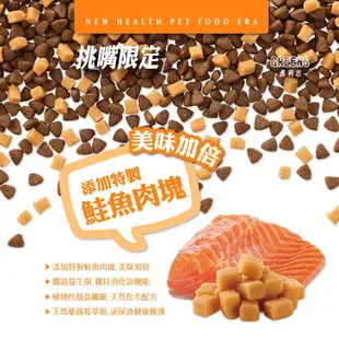 健康紀元 挑嘴貓 專用配方 1kg 貓乾糧/ 鮭魚 鰹魚肉塊HEALITHYERA 福壽 葛莉思 貓糧寵食挑嘴貓飼料