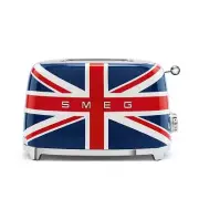 SMEG Toaster Union Jack Genuine 19.8Dx32.5Wx19.5H Retro Design 100V