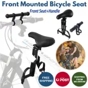 NEW Bike Front Mounted Child Seat Kids Top Tube Bicycle Detachable Child Armrest